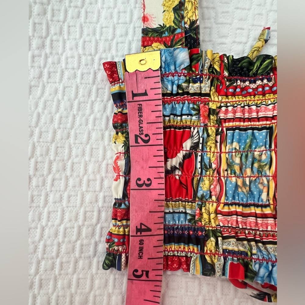 Agua Bendita Ava Voila Swim Top For Kids Size 2 - Picture 7 of 12